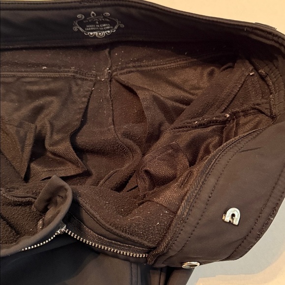 prAna Black Softshell Zipper Pocket Bootcut Pants Size 4 - Picture 8 of 8